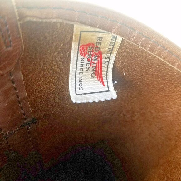 Red Wing‎ Pecos Boots 1155 Dark Brown Oiled Leather USA Men 13 D US - Picture 3 of 16